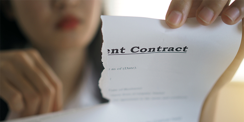 terminate a property management contract