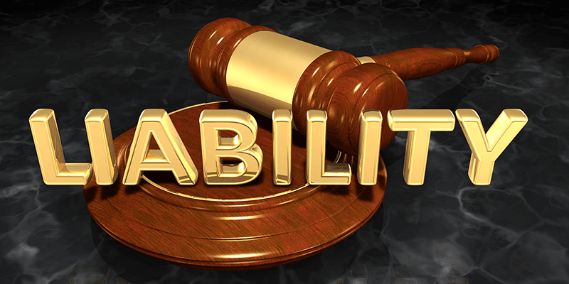 liability with gavel | legal liability of property manager