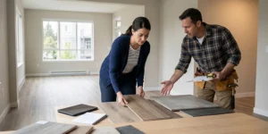 durable rental property flooring